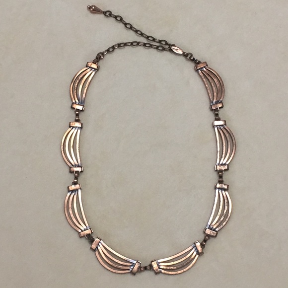 Vintage Renoir Copper Necklace - Picture 2 of 4